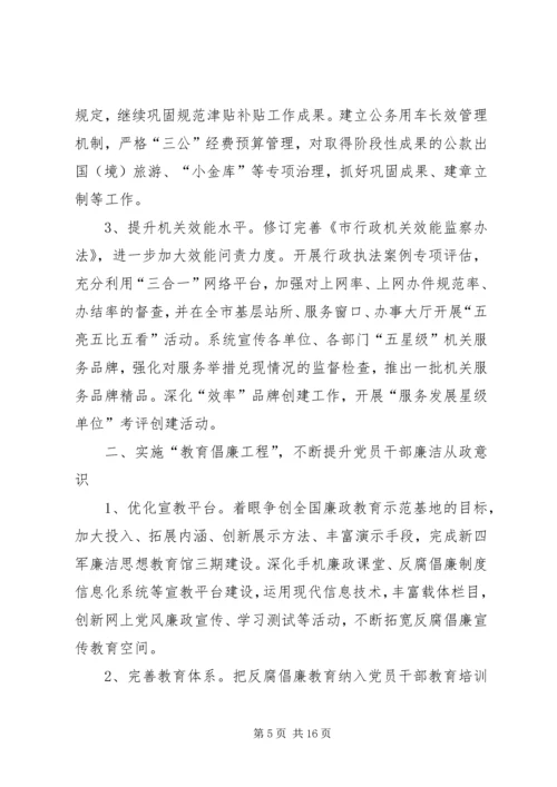 篇一：监察室XX年工作计划.docx