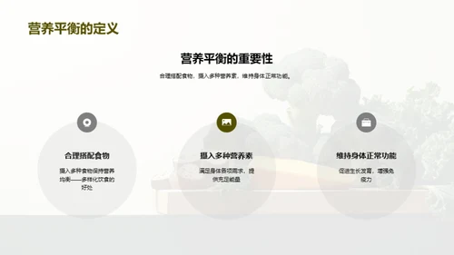 健康饮食与营养平衡