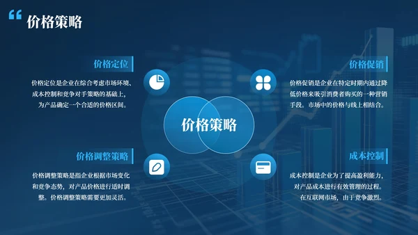 深蓝色科技风公司年会PPT模版_互联网市场动态与企业战略规划年会PPT模版