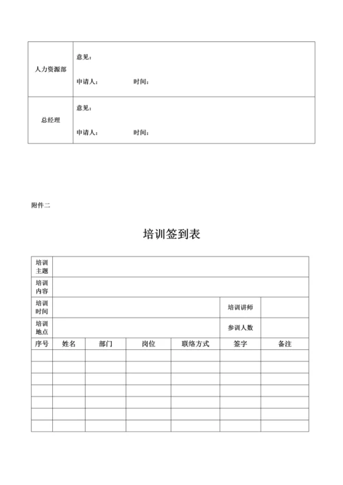 人员管理和培训制度质管部用.docx