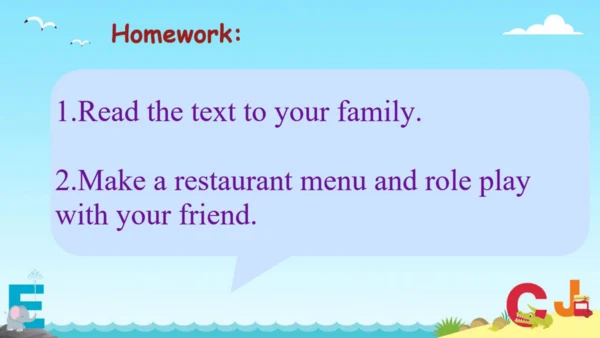 Module 1 Unit 1 What do you want to eat_