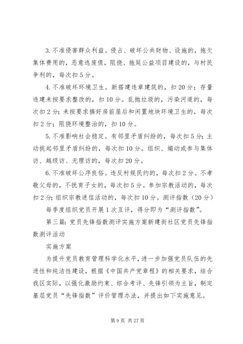 建立党性标尺形成先锋指数.docx