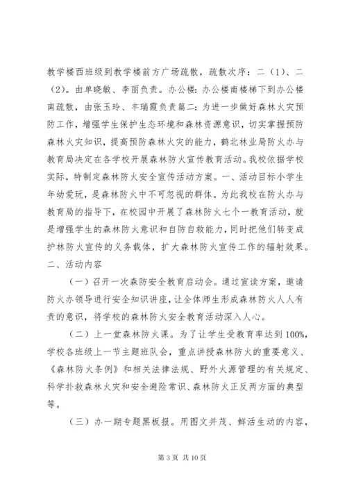 学校安全防火方案.docx