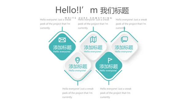 蓝色简约护士长年终工作总结动态PPT