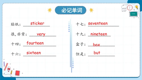 Unit 3 How many 复习课件（知识梳理+典例精练）(共27张PPT)