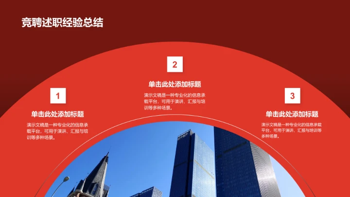 干部成长分享PPT模板