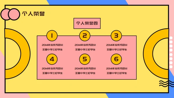 个人简历自我介绍卡通通用PPT