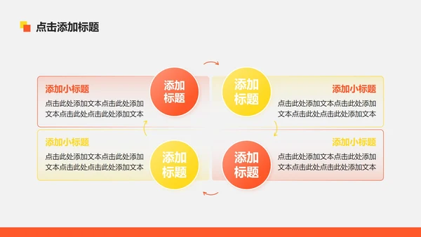 黄色几何商务风创新创业计划书PPT模板