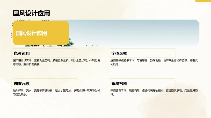 二十四节气小满PPT模板