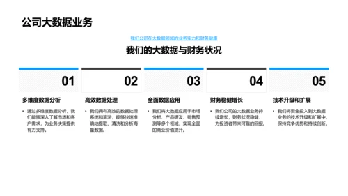 大数据商业应用解析PPT模板