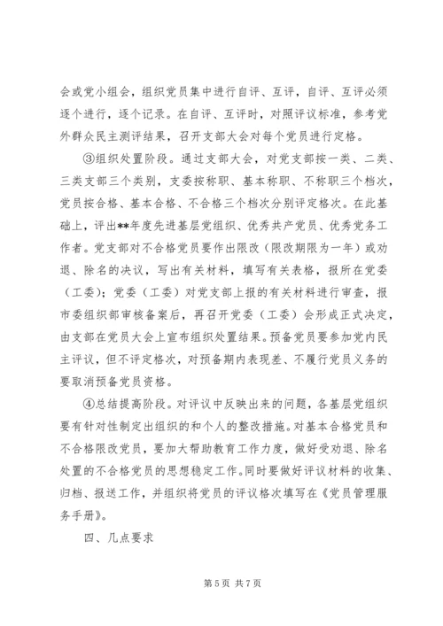 民主评议党员意见 (3).docx