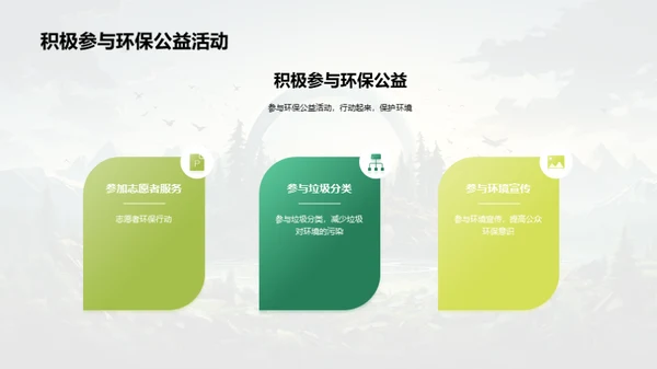 环保：你我皆行动者