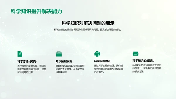 生活中的科学应用