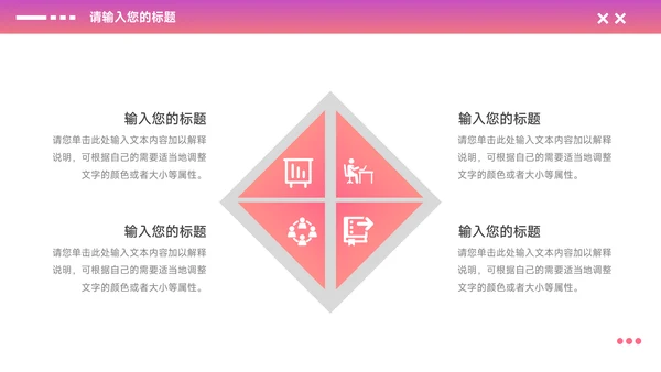 粉色高级欧美美妆营销策划方案PPT模板