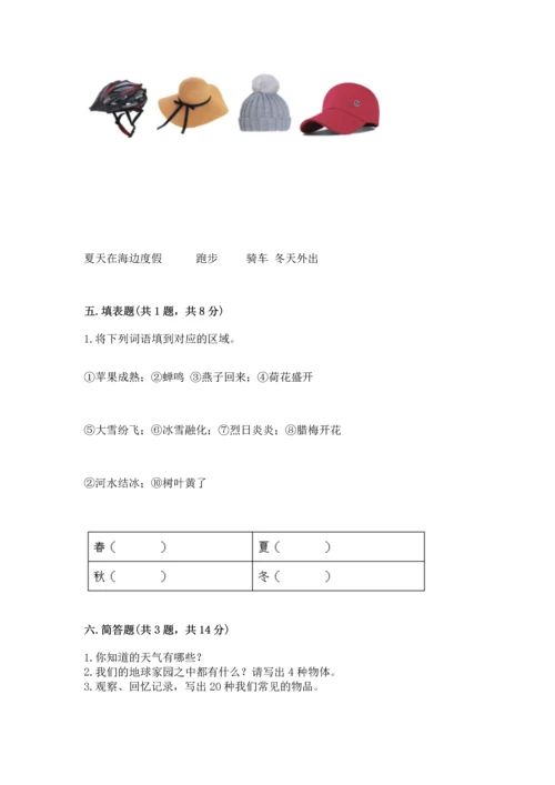教科版二年级上册科学期末测试卷精品【基础题】.docx