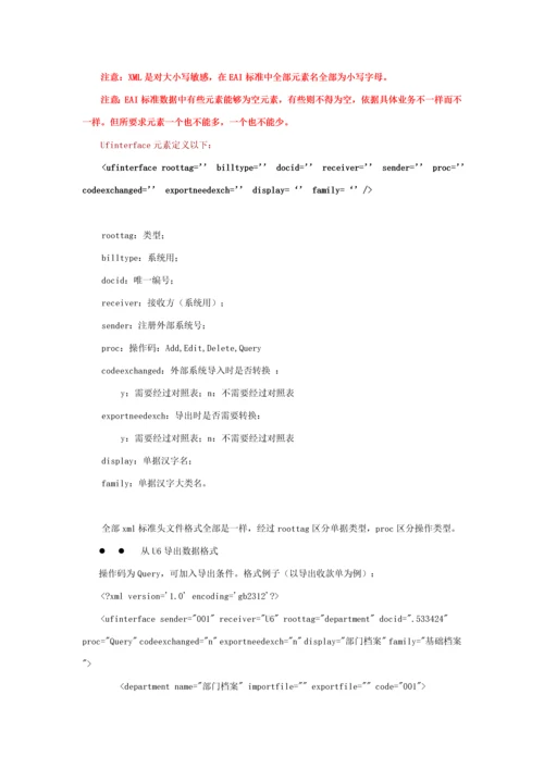 用友财务与HIS接口专项方案.docx