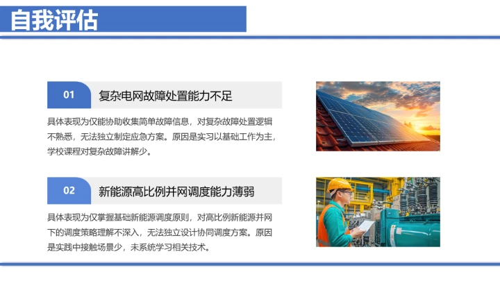 电气工程和自动化专业大学生求职个人能力综合展示职业生涯规划通用PPT模版