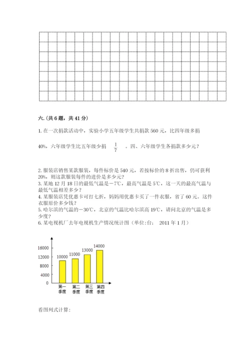 青岛版六年级数学下册期末测试题附完整答案【夺冠】.docx