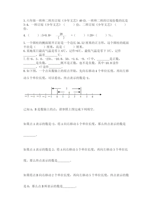 小升初数学综合练习试题（必刷）.docx