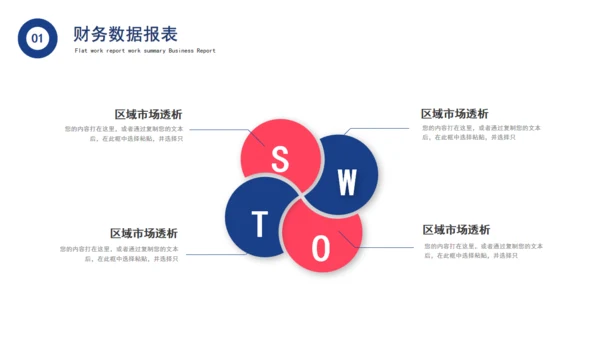 简约的财务数据分析通用PPT报告