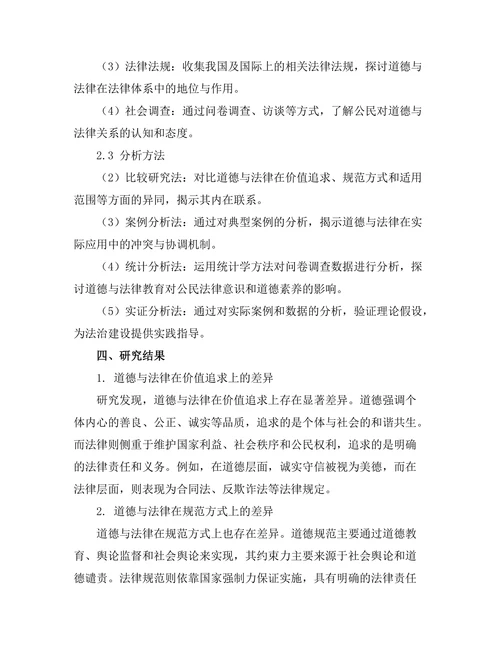 道德与法律的边界：伦理法学的探讨