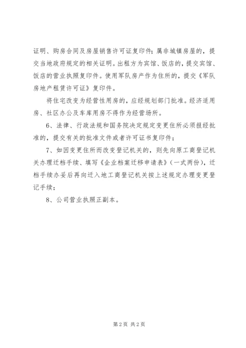 公司变更登记提交材料规范精编.docx