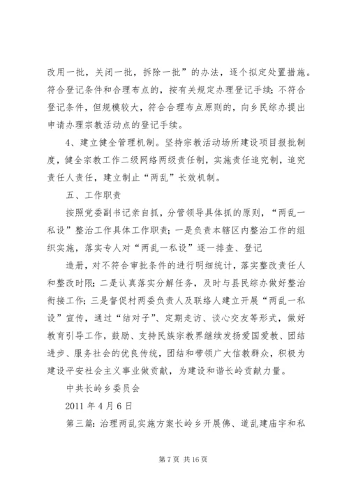 五乱治理组织及方案.docx