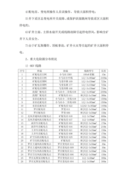 矿井大面积停电事故应急全新预案.docx