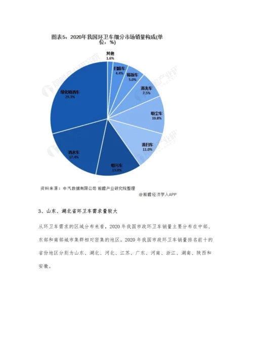 中国环卫车行业市场需求现状及竞争格局分析-环卫车销量保持高增长态势.docx