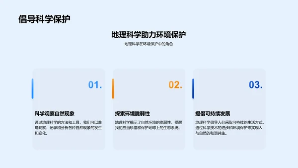 地理科学揭秘PPT模板