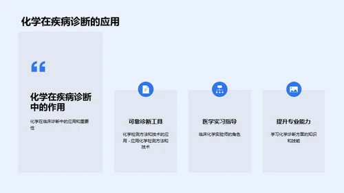 化学在疾病诊断中的应用