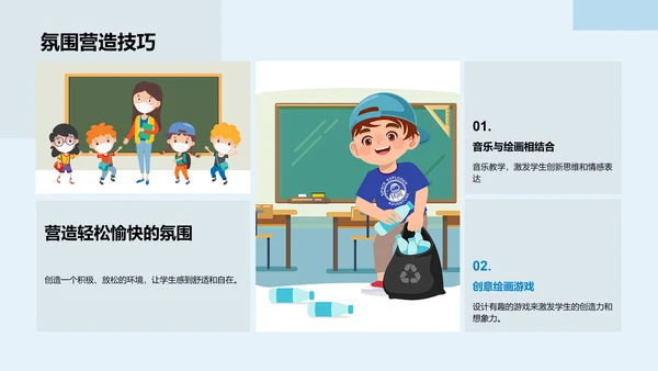 小学生创意绘画教学PPT模板