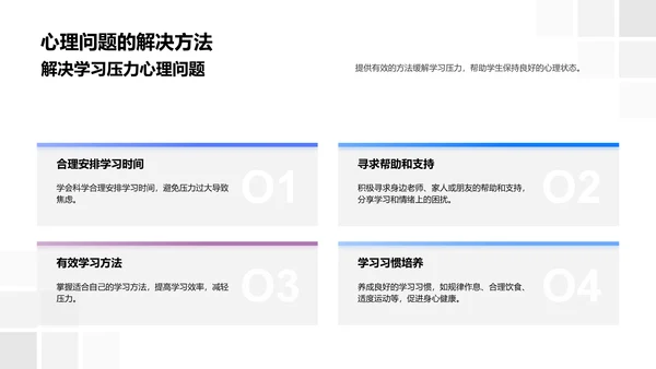 初三心理健康指导PPT模板