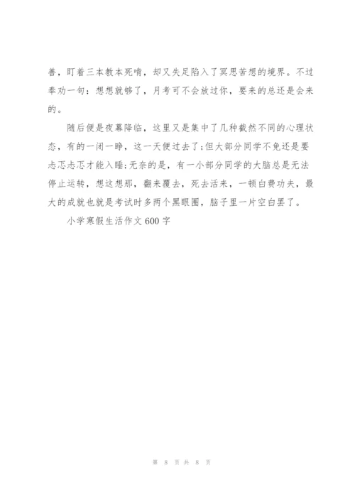 小学寒假生活作文600字5篇.docx
