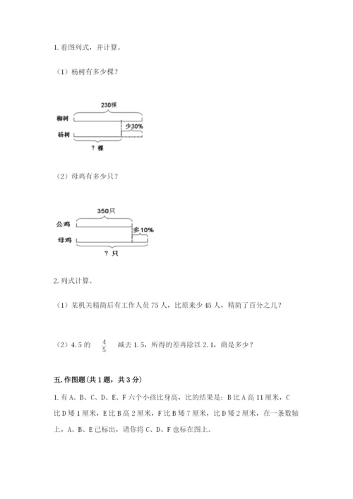 田阳县六年级下册数学期末测试卷必考题.docx