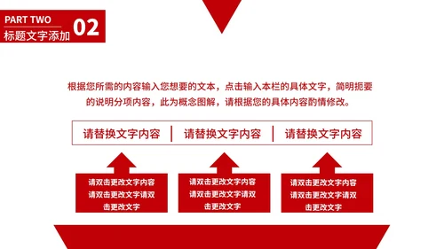 红色党政风年度工作表彰大会PPT模板