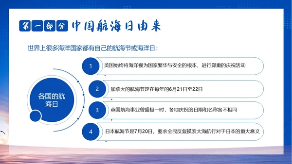 中国航海日郑和下西洋中国航海史航海PPT课件
