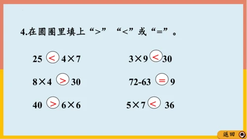 专题04：表内乘法（复习课件）-2023-2024二年级期末核心考点集训（人教版）(共26张PPT)