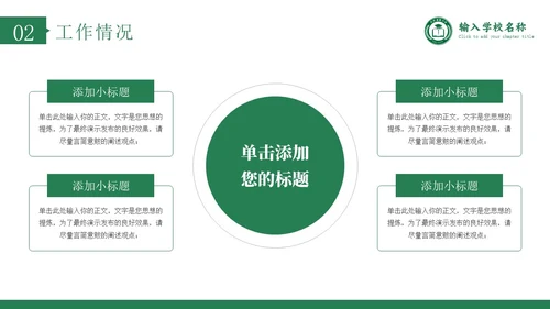 绿色学术风博士研究生复试申请汇报毕业论文答辩通用PPT博士复试