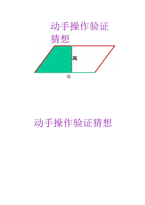 《平行四边形的面积》教学课件3汇总