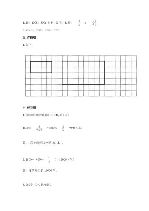 小升初六年级期末试卷（必刷）.docx