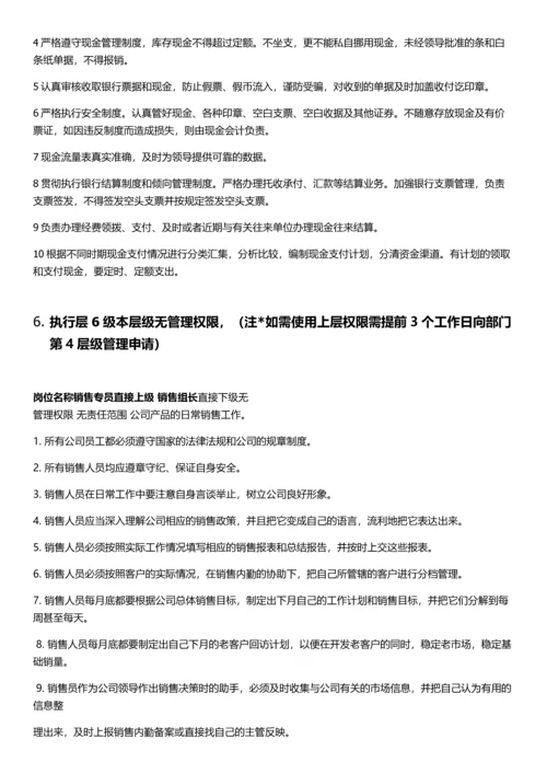 公司行政架构及薪资等级结构表.docx