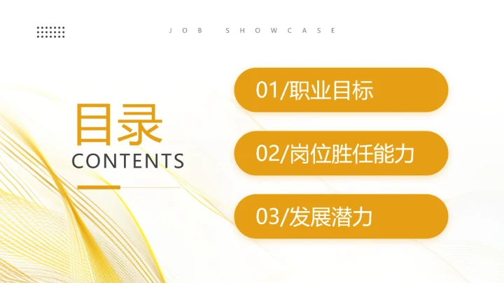 通用版大学生求职综合展示职业生涯规划（财务经理方向）X