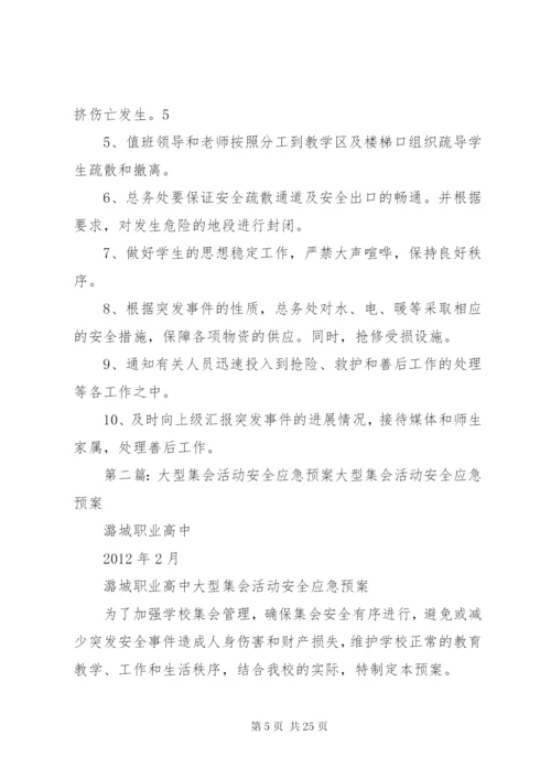 大型集会应急预案.docx
