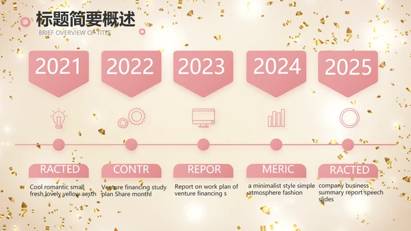 金色大气毕业典礼通用动态PPT模板