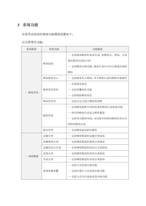 在线考试系统技术方案.docx