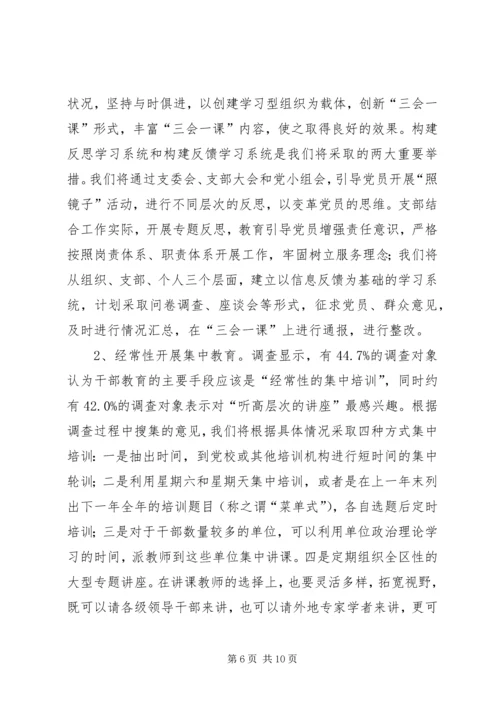 创新干部教育方式方法的思考.docx