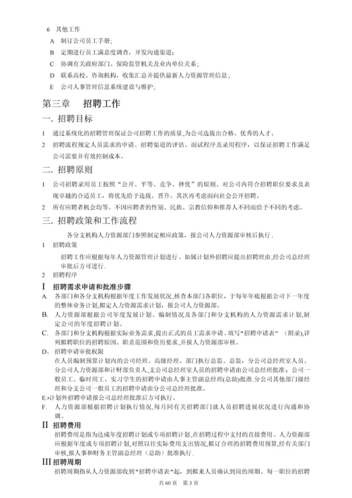 华为人力资源管理手册.docx