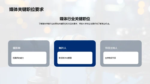传媒行业求职全解析