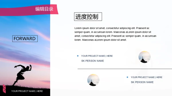 工作总结与计划通用PPT模板